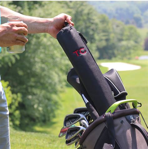 fake golf bag cooler|golf cart beer cooler bag.